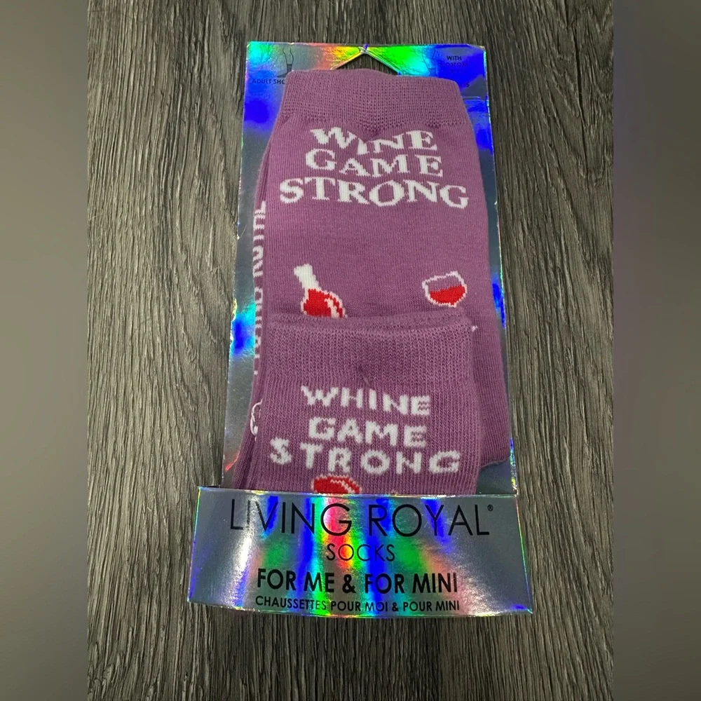 Living Royal Socks For Me & For Mini 2 Pack for Mom and Child